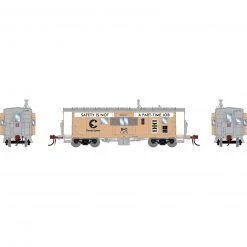 Athearn HO C-26 ICC Caboose with Lights, Chessie/B&O #C-3771