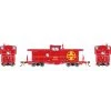 Athearn HO CE-11 ICC Caboose with Lights, SF #999780