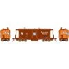 Athearn HO Bay Window Caboose with Lights, SPc #4699
