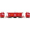 Athearn HO Bay Window Caboose with Lights, WPRR #2