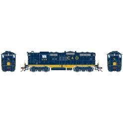 Athearn HO GP9 Locomotive with DCC & Sound, C&O #6168 -Athearn Sales Shop ATHG82368 A00 0WCZJPT5