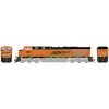 Athearn HO ES44DC Locomotive, BNSF #7672