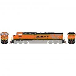 Athearn HO ES44DC Locomotive, BNSF #7672