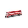 Athearn HO SD60I with DCC & Sound, TRRA/Red/White #4001