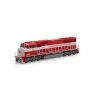 Athearn HO SD60I with DCC & Sound, TRRA/Red/White #4002