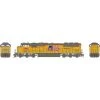 Athearn HO SD60M with DCC & Sound, UP/Yellow Sill/Flag #2442 -Athearn Sales Shop ATHG8522 A0 7NC0P0UC