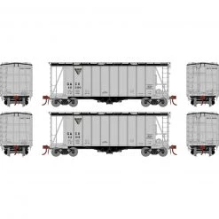 Athearn HO GATC 2600 Airslide Hopper, GACX (2)