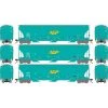 Athearn HO Trinity 3-Bay Hoppers, DJTX # 2 (3)