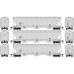 Athearn HO Trinity 3-Bay Hoppers, GCCX # 2 (3)