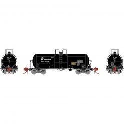 Athearn N 13,600-Gallon Acid Tank, PROX, Black #16599