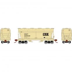 Athearn N ACF 2970 Covered Hopper, CSXT #220634