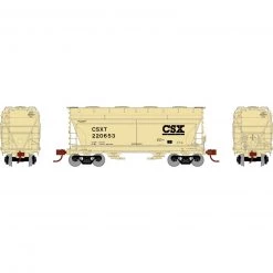 Athearn N ACF 2970 Covered Hopper, CSXT #220653