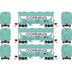Athearn N ACF 2970 Covered Hopper, NAHX (3)