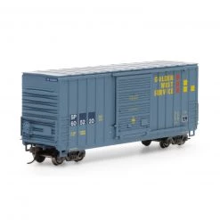 Athearn HO 40' High Cube Outside Braced Box,SP/GWS #605220