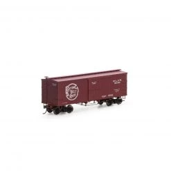 Athearn HO 36' Old Time Wood Box, Cotton Belt #16796