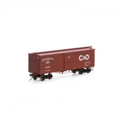 Athearn HO 36' Old Time Wood Box, C&O #6355