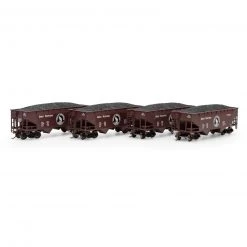 Athearn HO 34' 2-Bay Offset Open Hopper, GN #1 (4)