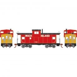 Athearn HO Wide Vision Caboose, RI/CRI&P #17061