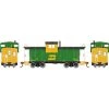 Athearn HO Wide Vision Caboose, BN #10525
