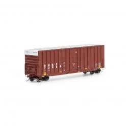 Athearn HO 50' Ext Post High Cube Plug Box, BNSF #726587