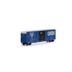 Athearn HO 50' Ext Post High Cube Plug Box, LRS #100000