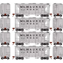 Athearn HO PS-2 2003 2-Bay Covered Hopper MILW (4)