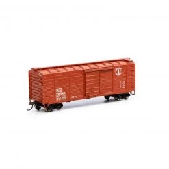 Athearn HO 40' Ribbed Wooden Box B&M #72480