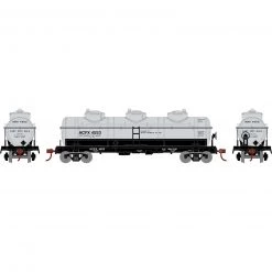 Athearn HO 3-Dome Tank, ACFX #4553