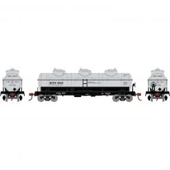 Athearn HO 3-Dome Tank, ACFX (4)