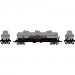 Athearn HO 3-Dome Tank, NATX #1 (4)