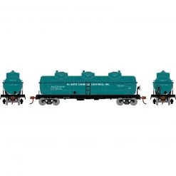 Athearn HO 3-Dome Tank, NATX #3441