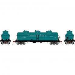 Athearn HO 3-Dome Tank, NATX #3447