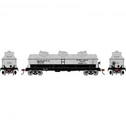 Athearn HO 3-Dome Tank, WQX (4)