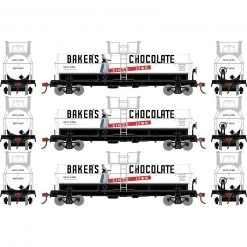 Athearn HO Chemical Tank, Baker Chocolates (3)