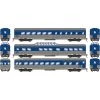 Athearn HO Streamline Passenger Cars, CSXT (3) 1 Athearn HO Streamline Passenger Cars, CSXT (3) -Athearn Sales Shop RND79125 A0 HX1SXHYS