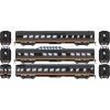 Athearn HO Streamline Passenger Cars, KCS (3) -Athearn Sales Shop RND79127 A0 YUZ5BS4E