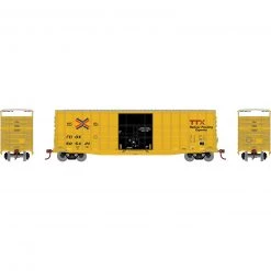 Athearn HO 50' Waffle HC Plug Door Box, FBOX #505421