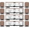 Athearn HO 40' Wood Reefer, NWX (4) 1 Athearn HO 40' Wood Reefer, NWX (4) -Athearn Sales Shop RND98495 A0 7T0373RT